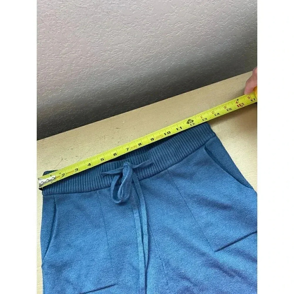 Blue Knit Lounge Sweater Joggers, Size Small - Picture 7 of 7